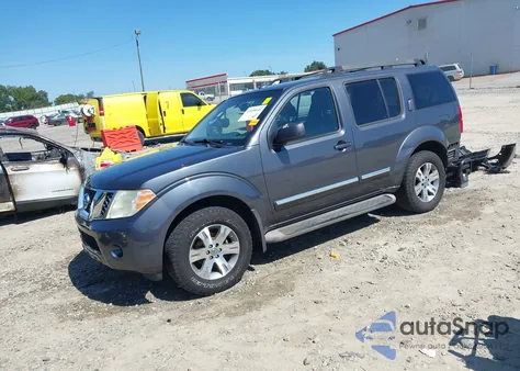 2011 Nissan Pathfinder Silver из США, поврежденный, VIN 5N1AR1NN1BC630661